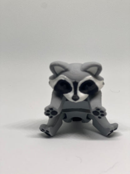 3D printed Raccoons in Trash Can!