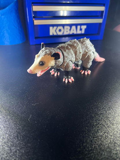 Ollie the 3d printed Possum