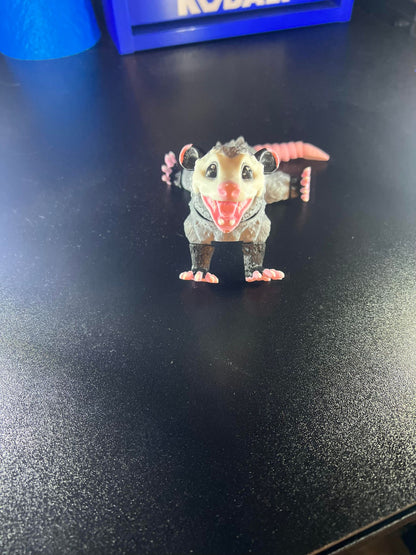 Ollie the 3d printed Possum