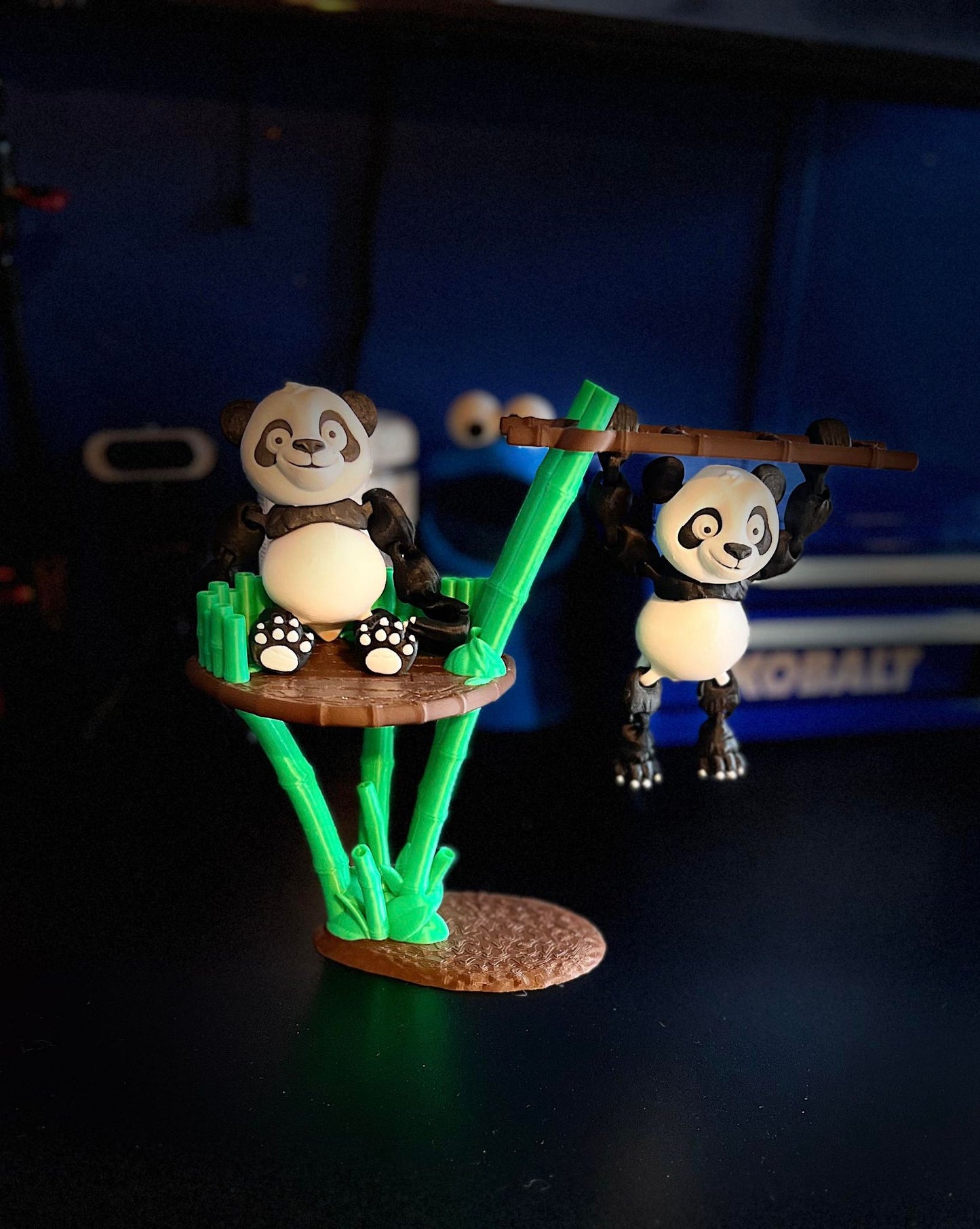 Flexi Factory Pandas and Stand!