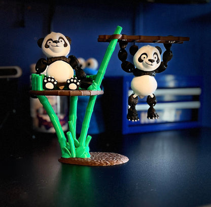 Flexi Factory Pandas and Stand!