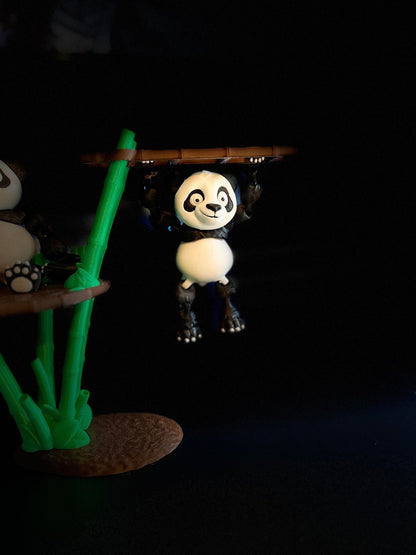 Flexi Factory Pandas and Stand!