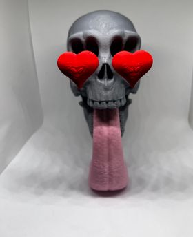 Skull in love