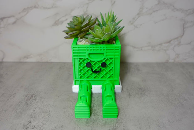 Copy of Articulated Planter pots! (Milk Crate)
